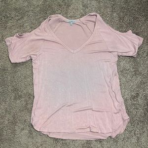 Charlotte Russe shirt with cut out sleeves